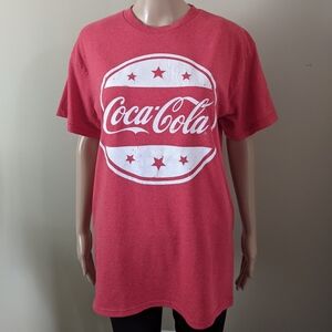 Coca Cola red tshirt, men's medium